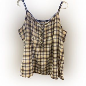 GAP XXL Plaid Top